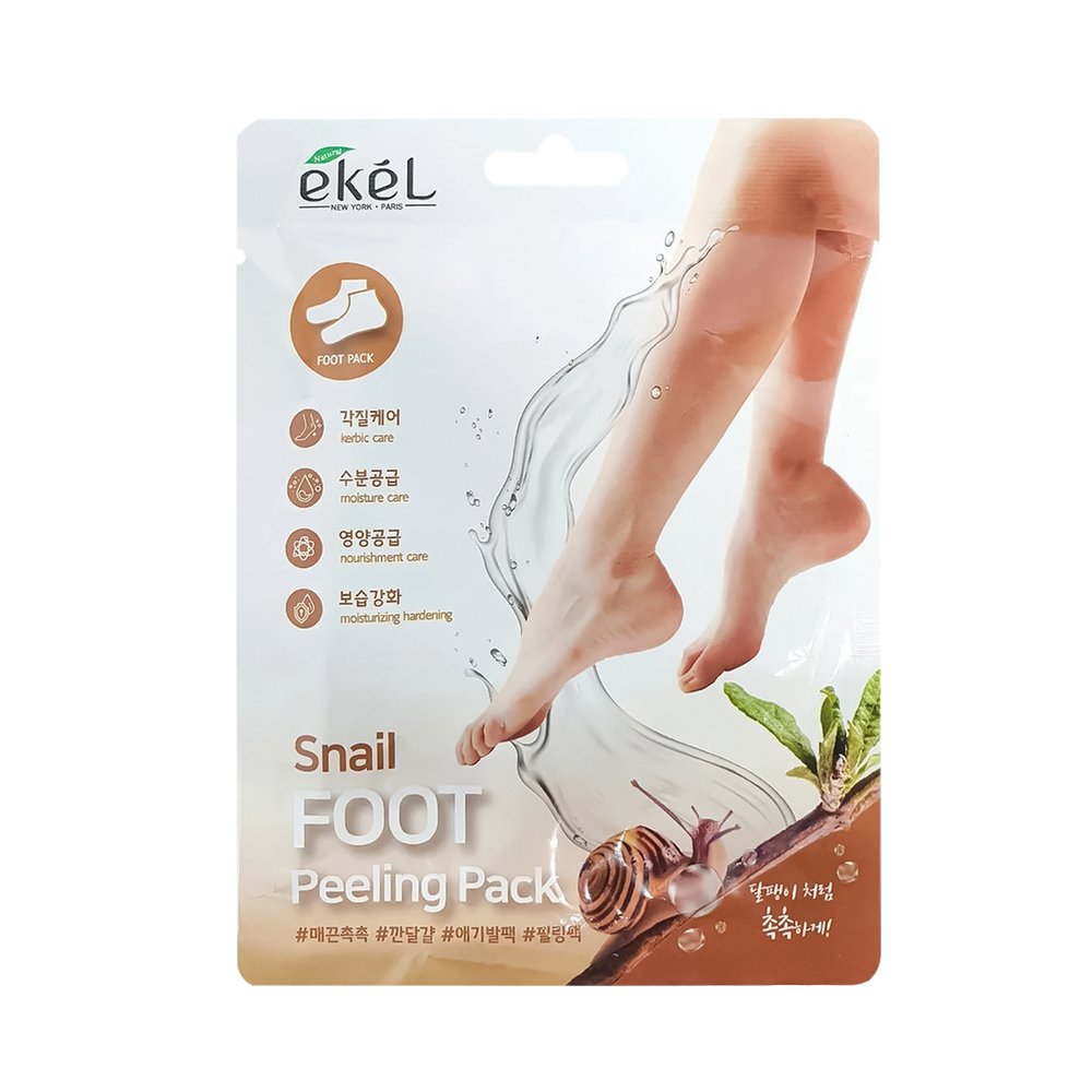 Ekel Snail Foot Peeling Pack (1 пара)