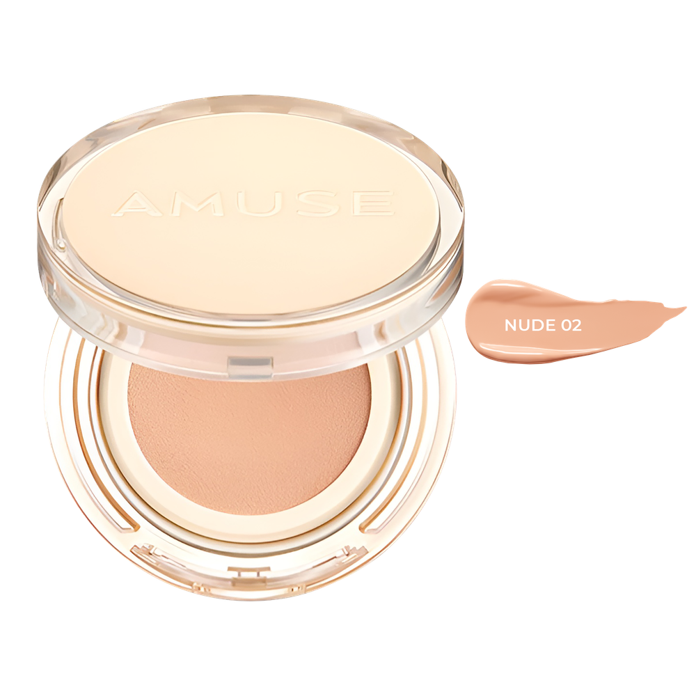 Amuse Dew Jelly Vegan Cushion SPF38 PA++ (NUDE 02)