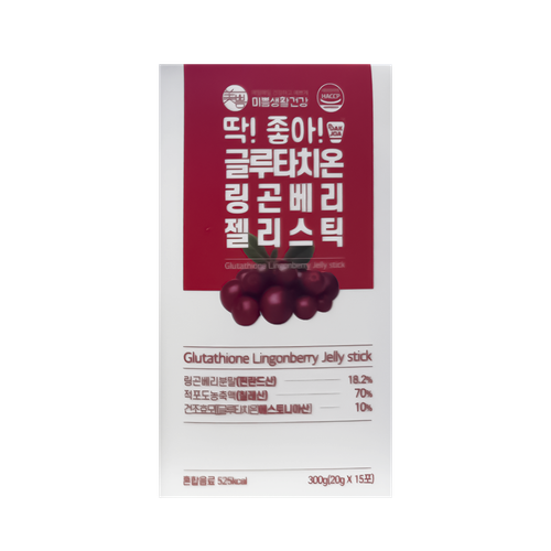Mippeum Glutathione Lingonberry Jelly Stick