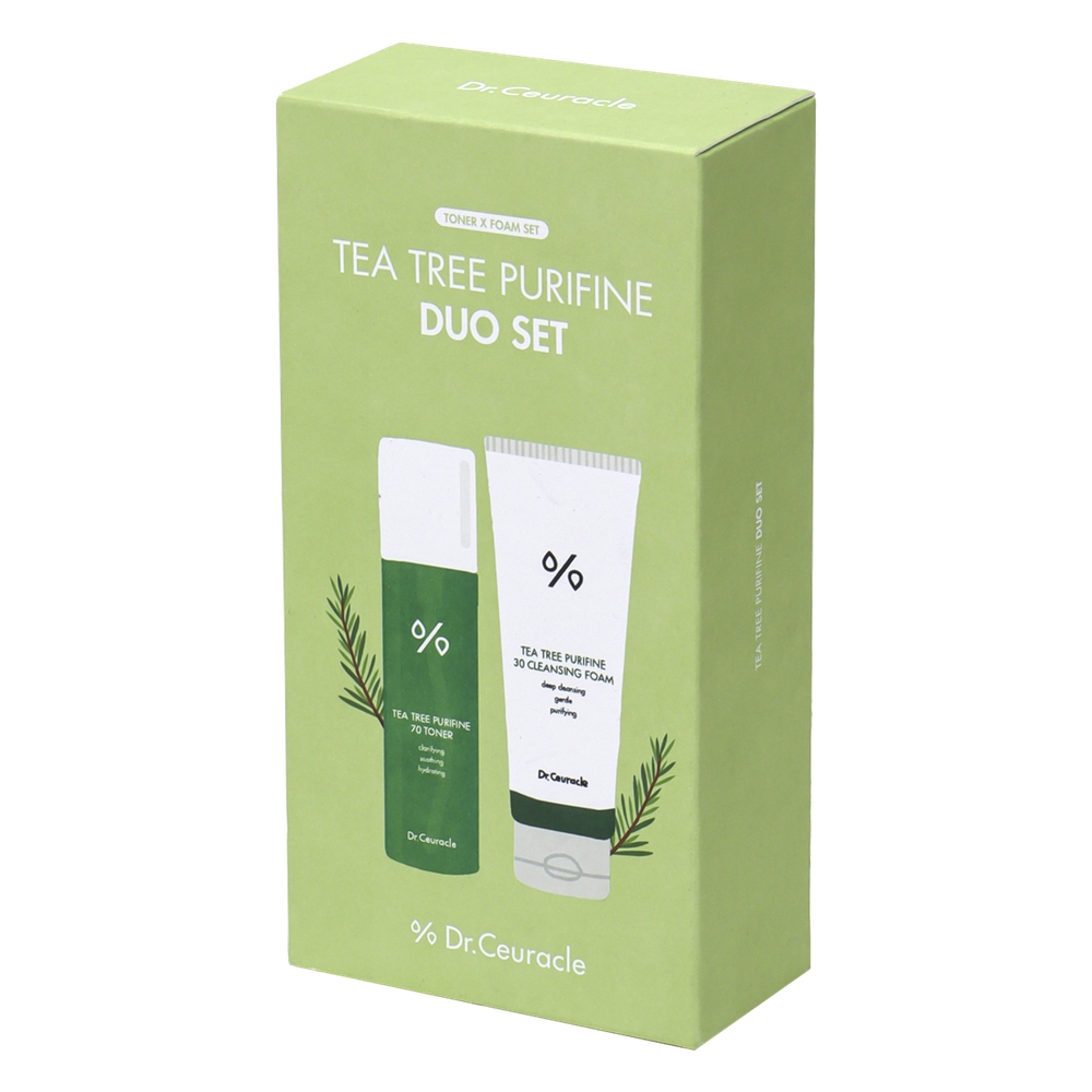 Набор для проблемной кожи с чайным деревом Dr.Ceuracle Tea Tree Purifine Duo Set