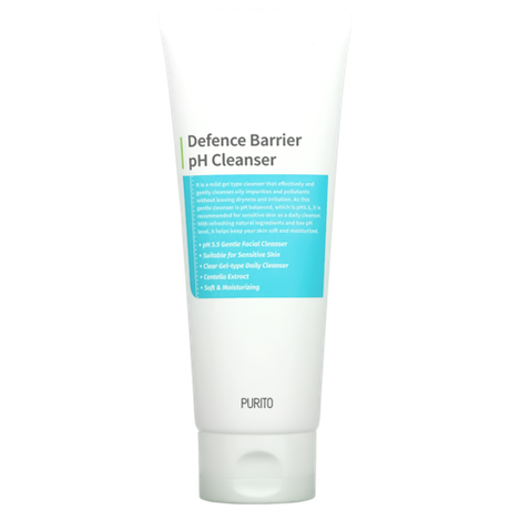 Слабокислотный гель для деликатного очищения кожи Purito Defence Barrier Ph Cleanser