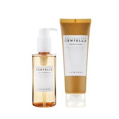 SKIN1004 MADAGASCAR CENTELLA DOUBLE CLEANSING DUO, 200+125 ml.