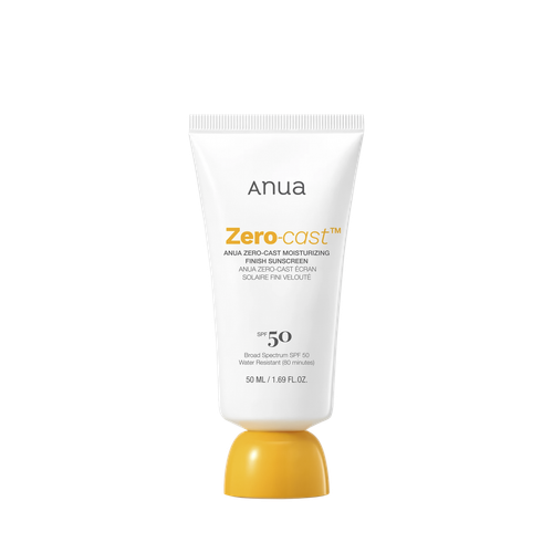 Anua Zero-Cast Moisturizing Finish Sunscreen SPF 50+ PA+++