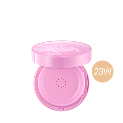 UNLEASHIA Don't Touch Glass Pink Cushion 23W With Care, 15 g.
