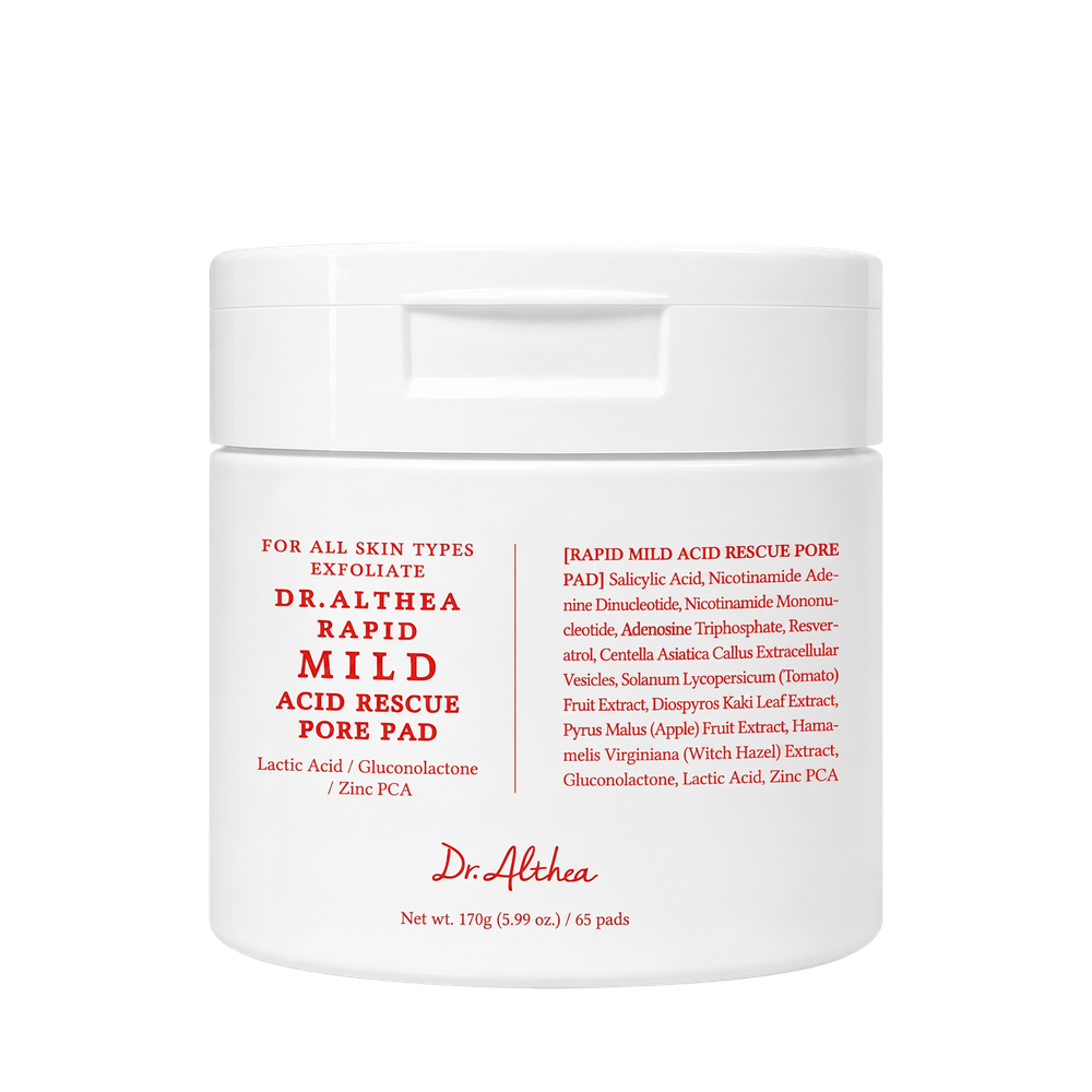DR. ALTHEA Rapid Mild Acid Rescue Pore Pad, 170 g.