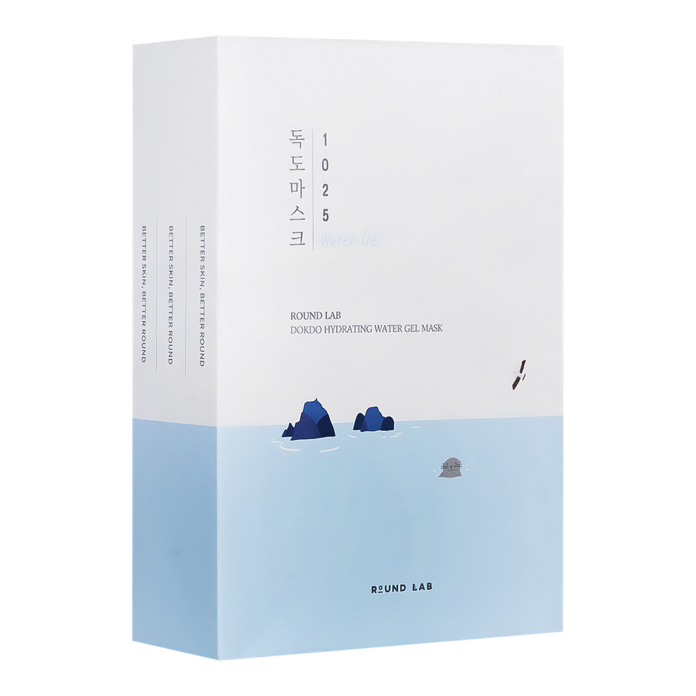 Ультратонкая маска для глубокого увлажнения Round Lab 1025 Dokdo Hydrating Water Gel Mask Sheet