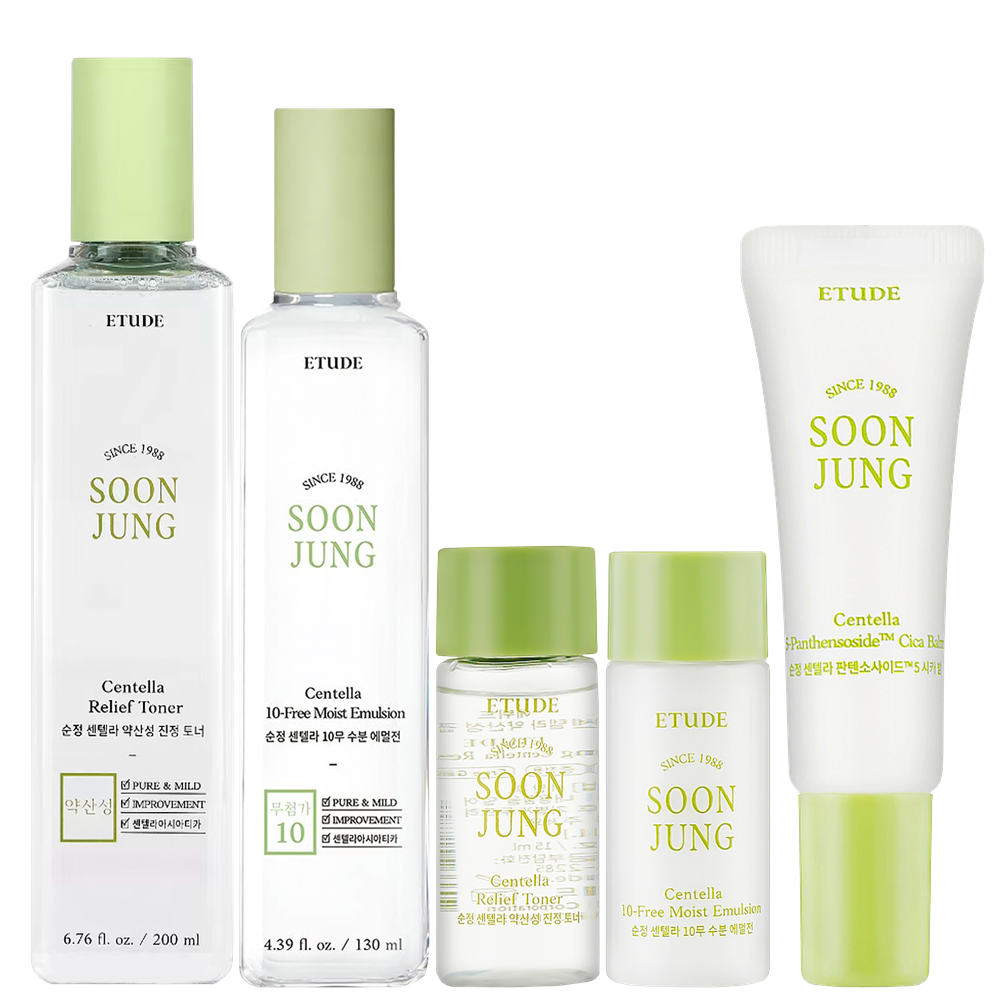 SoonJung centella skin care set 2 kinds Etude House