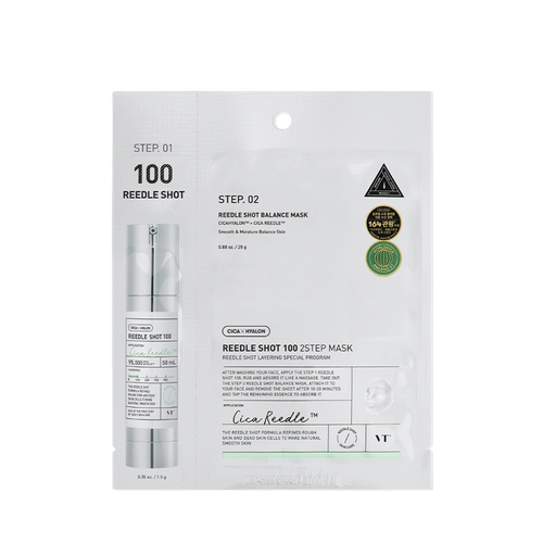 VT Cosmetics Reedle Shot 100 2 Step Mask