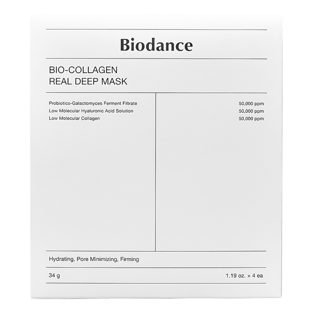 Ночная гидрогелевая маска с коллагеном для эластичности кожи Biodance Bio-Collagen Real Deep Mask