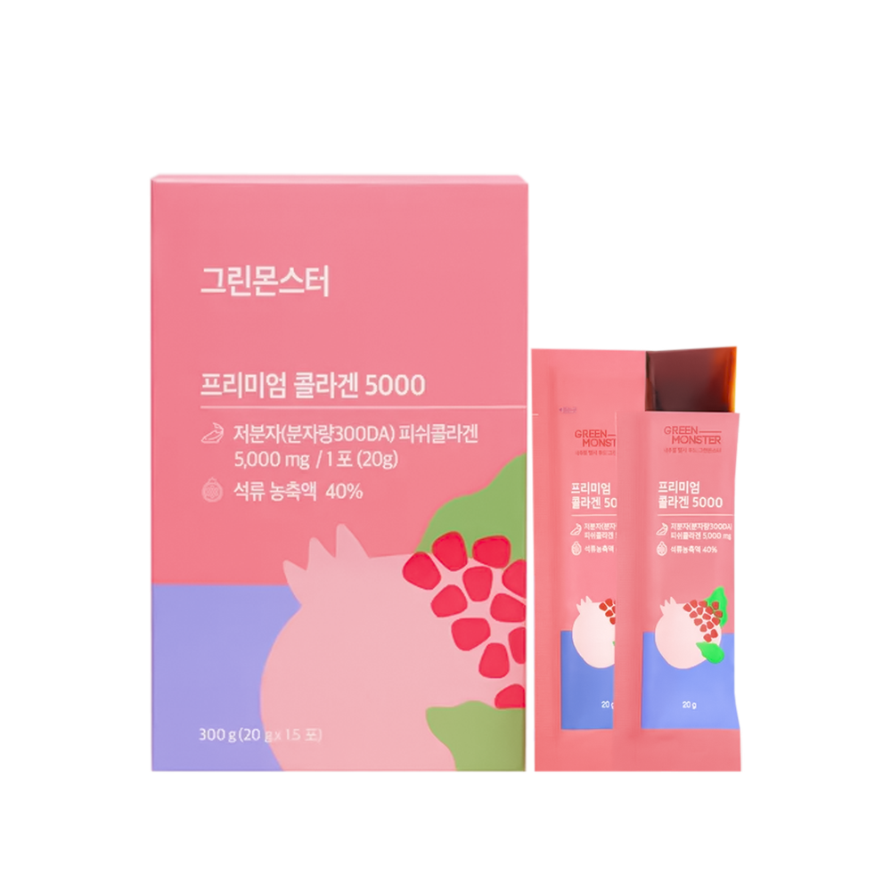 Green Monster Premium Collagen, 15шт