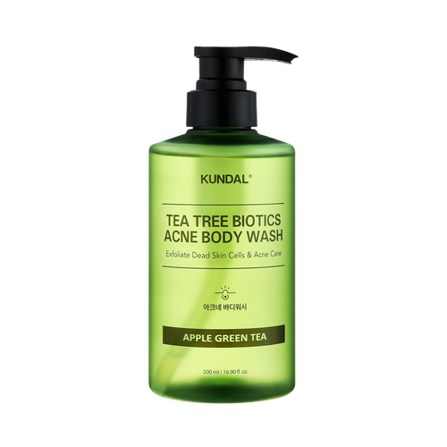 KUNDAL Tea Tree Biotics Acne Body Wash (Apple Green Tea)