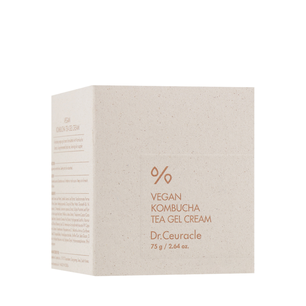 DR.CEURACLE Vegan Kombucha Tea Gel Cream, 75 g.