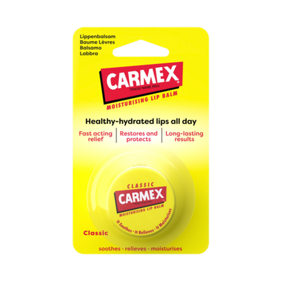 CARMEX Classic Moisturizing Lip Balm Pot SPF15, 8 ml.