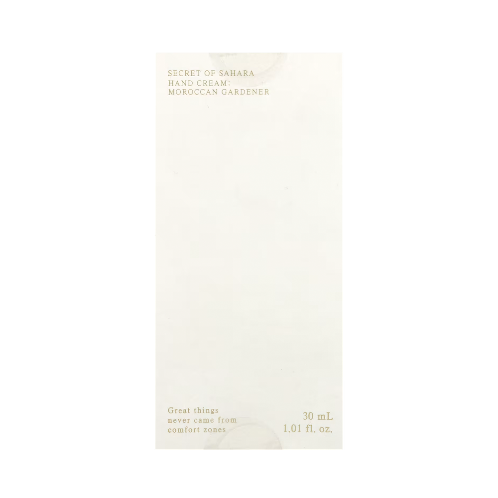 Huxley Secret of Sahara Hand Cream: Moroccan Gardener