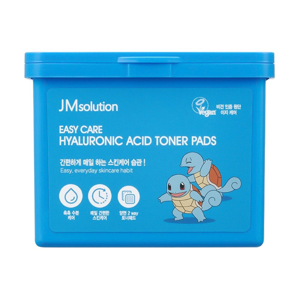 Тонер-пэды для лица гиалуроновая кислота JM Solution Easy Care Hyaluronic Acid Toner Pad