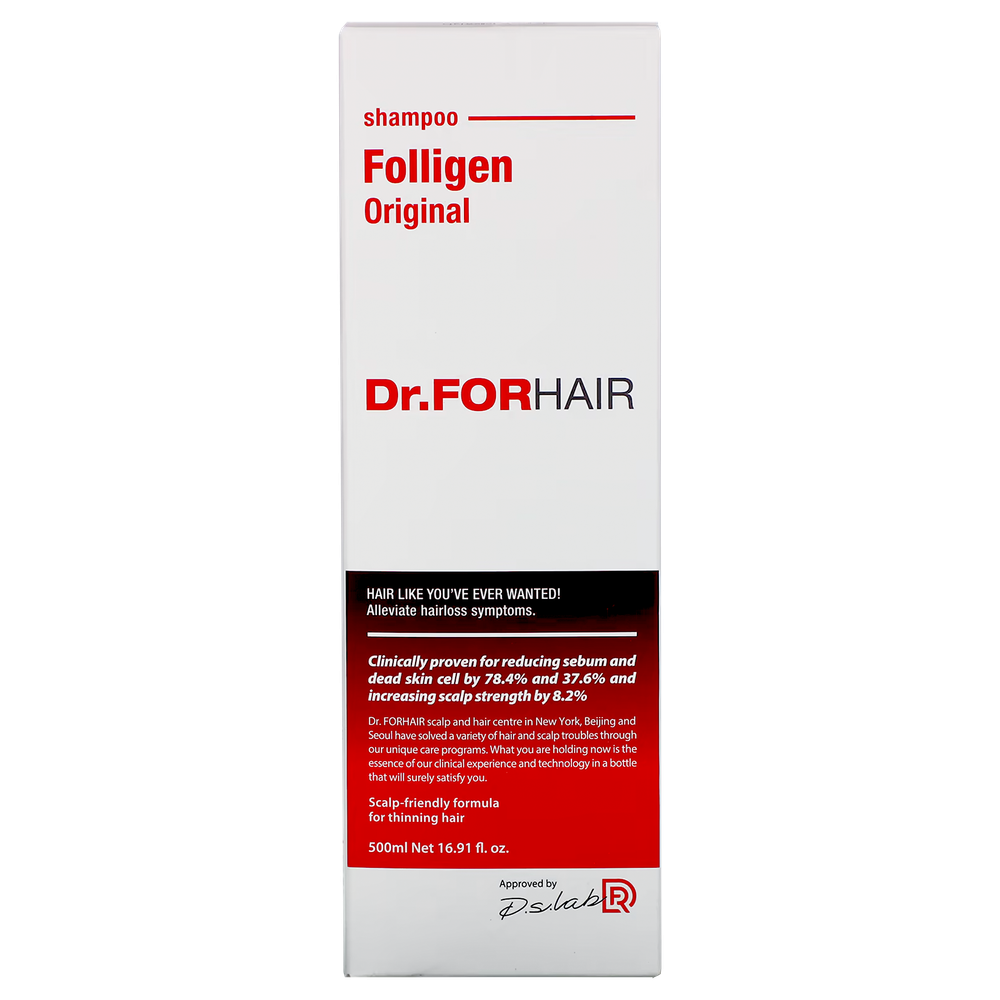 Шампунь с липосомами против выпадения волос Dr.Forhair Folligen Shampoo (500ml)