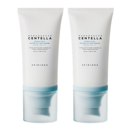 SKIN1004 Twin Pack Madagascar Centella Hyalu-Cica Water-Fit Sun Serum SPF50+ PA++++ (2 шт.)
