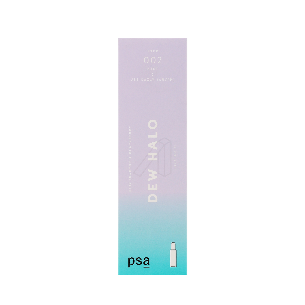 PSA Dew Halo Niacinamide & Blackberry Glow Mist, 50 ml.