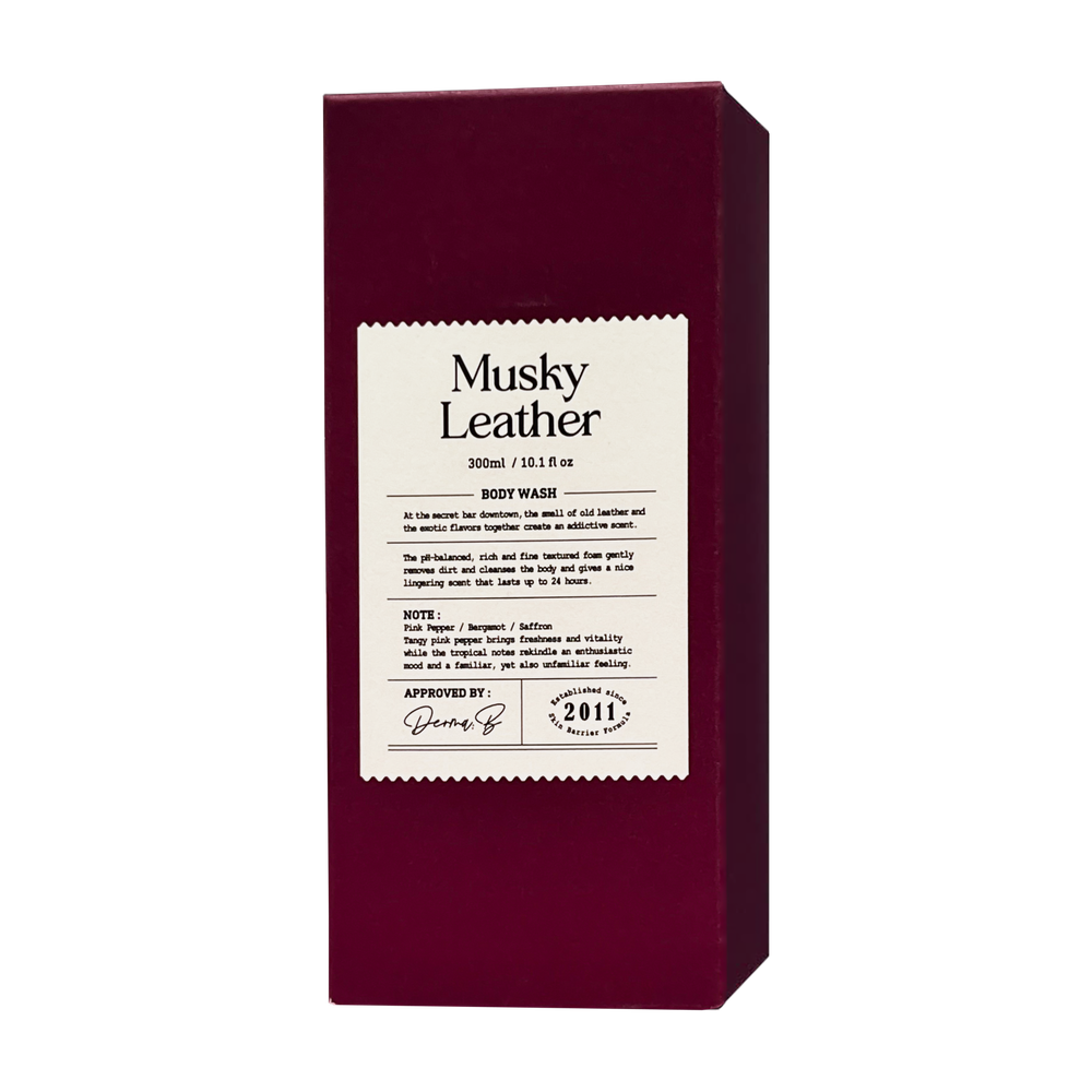 Derma:B Narrative Body Wash Musky Leather