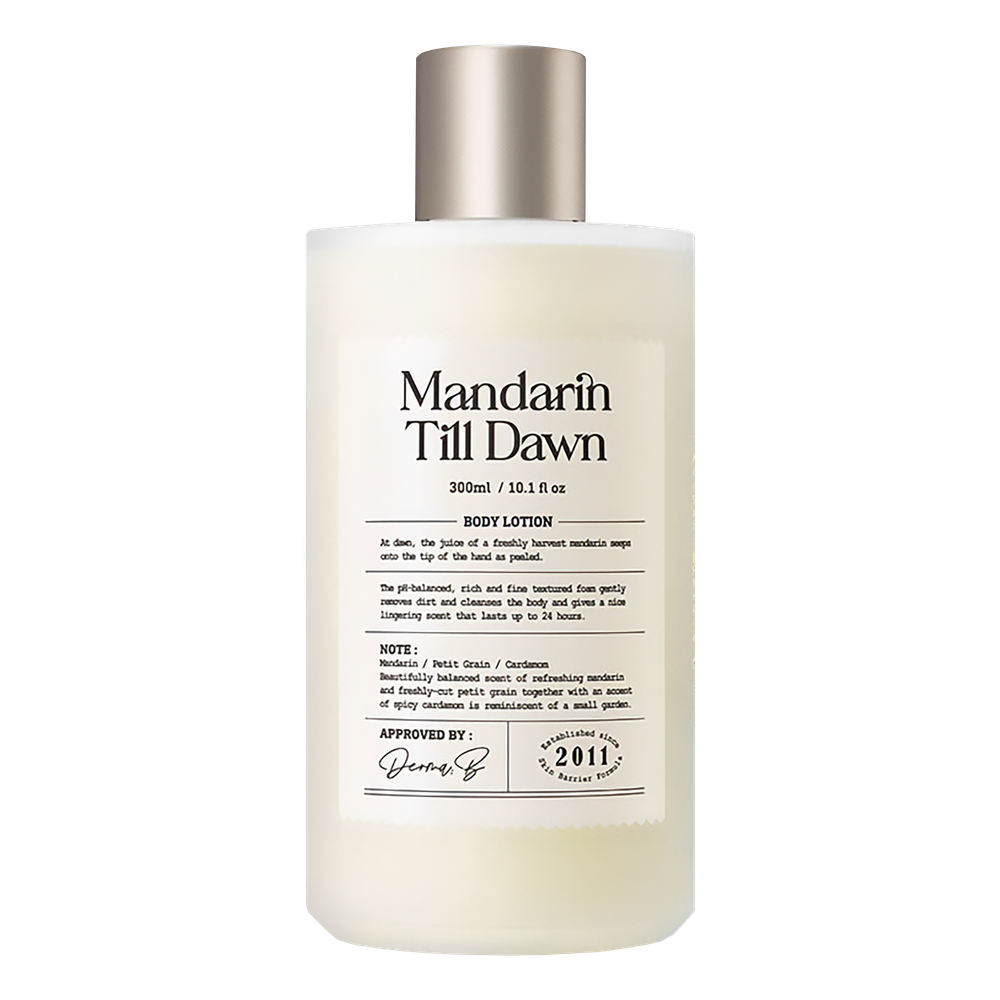 Ламеллярный парфюмированный лосьон для тела Derma:B Narrative Body Lotion Mandarin Till Dawn