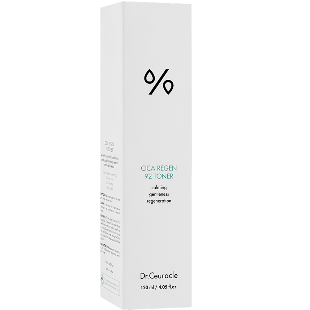 Успокаивающий тонер для чувствительной кожи с 92% центеллы Dr.Ceuracle Cica Regen 92 Toner