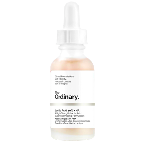 Активная пилинг-сыворотка с молочной кислотой The Ordinary Lactic Acid 10% + HA