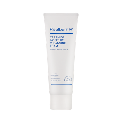 REALBARRIER Ceramide Moisture Cleansing Foam, 120 ml.
