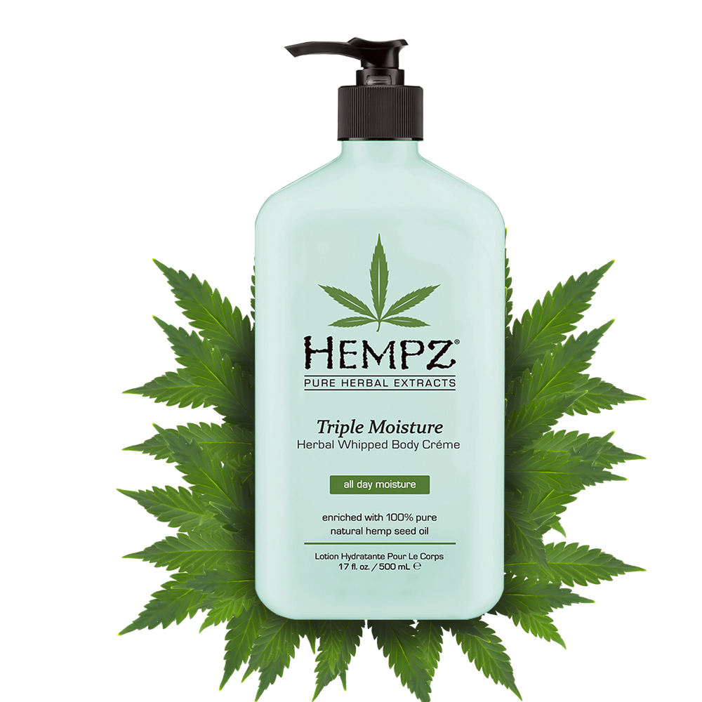 Молочко для тела тройное увлажнение Hempz Body Cream Triple Moisture