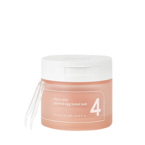 numbuzin No.4 Pore Zero Peeled Egg Toner Pad