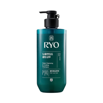 RYO Deep Cleansing & Cooling Shampoo, 480 ml.