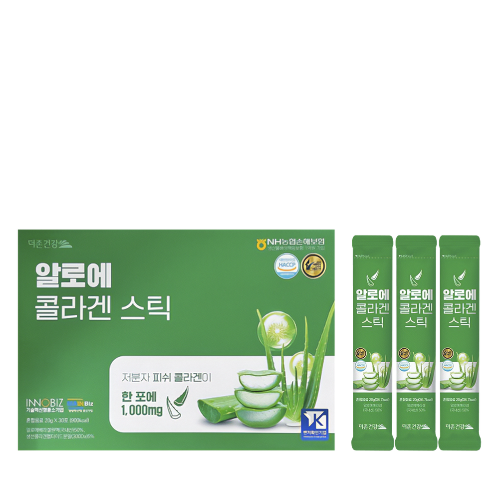 THEZOEN HEALTH DEOJOUN ALOE COLLAGEN STICK (20гр * 30 палочек)
