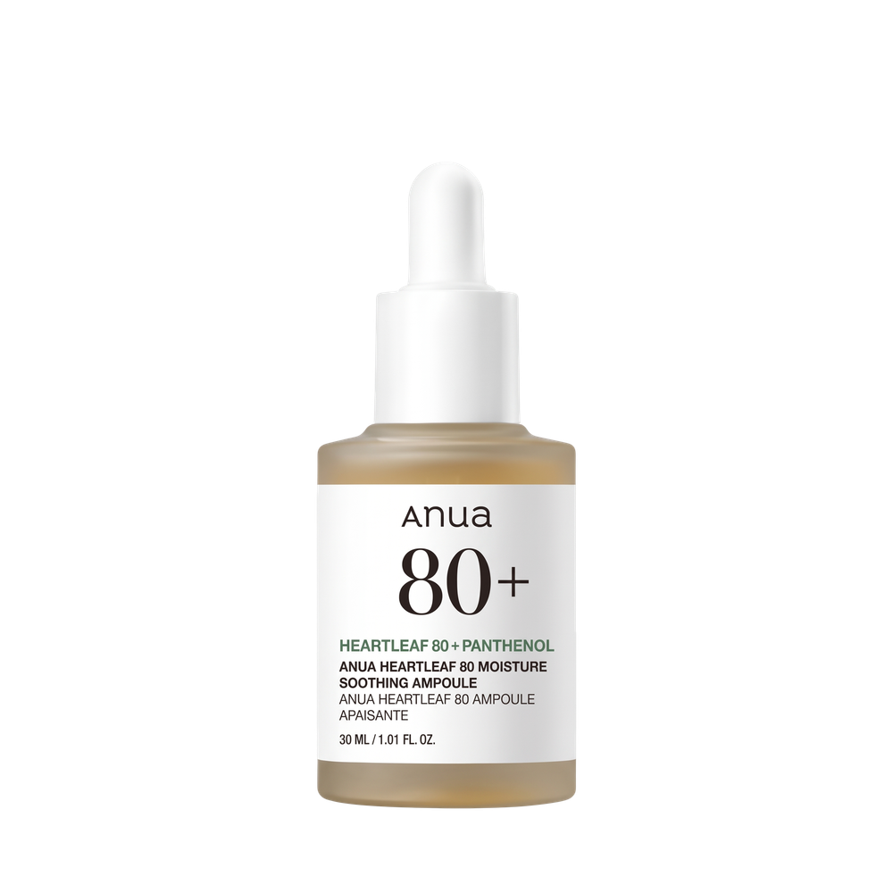 Anua Heartleaf 80+ Moisture Soothing Ampoule, 30 ml.