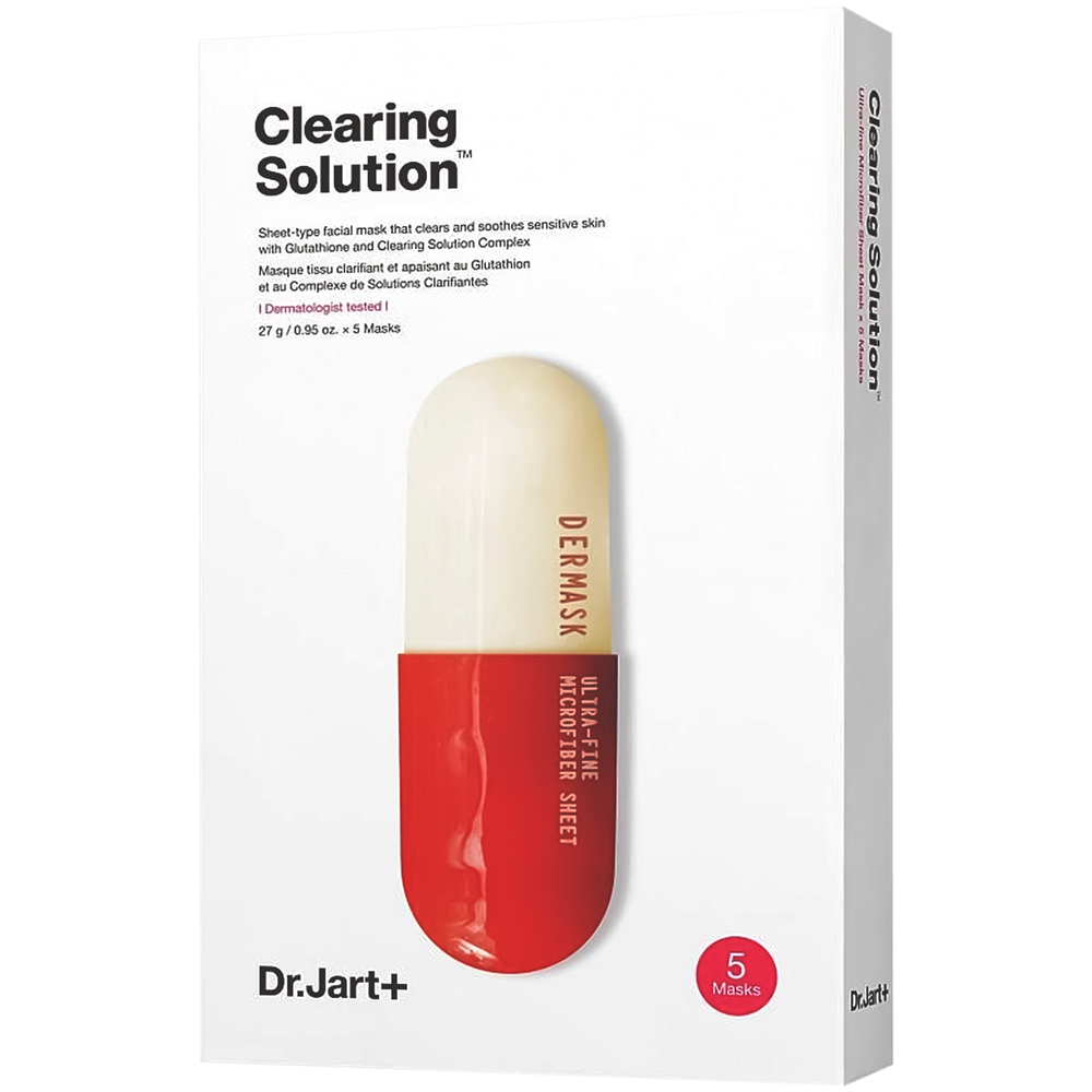 Очищающая тканевая маска для проблемной кожи Dr.Jart+ Clearing Solution