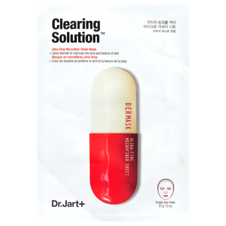 Очищающая тканевая маска для проблемной кожи Dr.Jart+ Clearing Solution