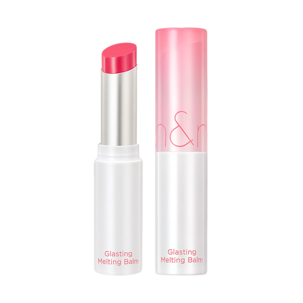 Тающий оттеночный бальзам для губ Rom&amp;Nd Glasting Melting Balm 02 Lovey Pink (светло-розовый)