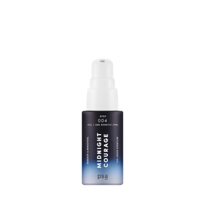 PSA Midnight Courage Rosehip & Bakuchiol Night Oil, 15 ml.