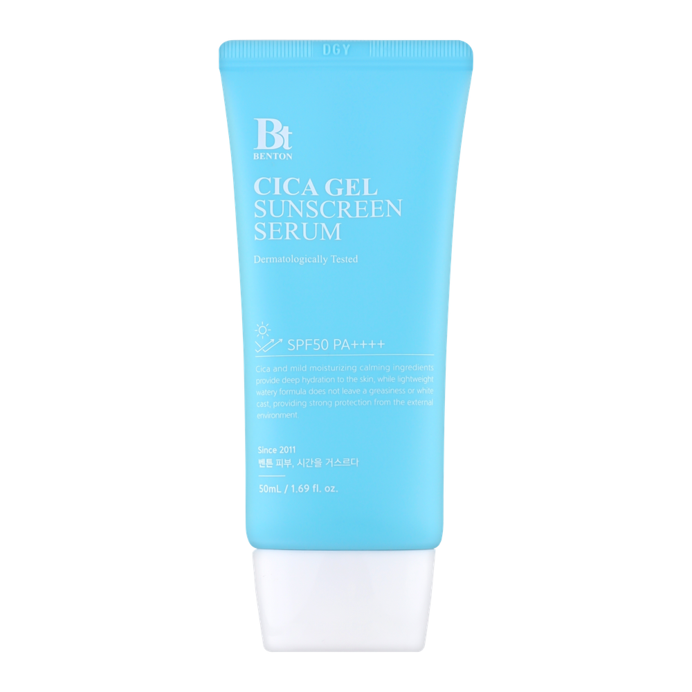 Увлажняющий Солнцезащитный Серум Benton Cica Gel Sunscreen Serum SPF50/PA++++