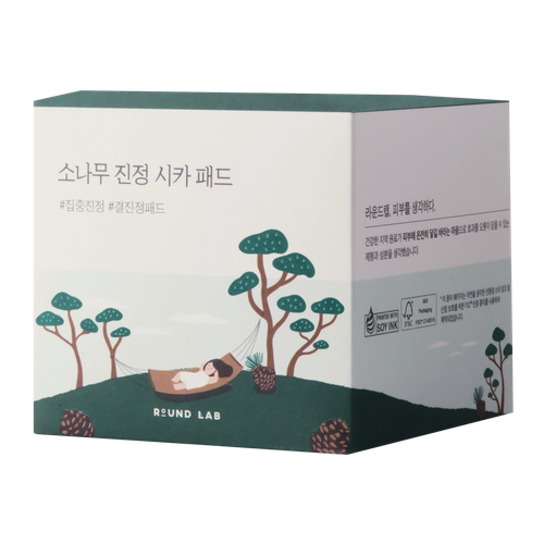 Round Lab Pine Calming Cica Pad