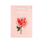 Тканевая маска с экстрактом дамасской розы JMsolution Glow Flower Firming Mask Rose