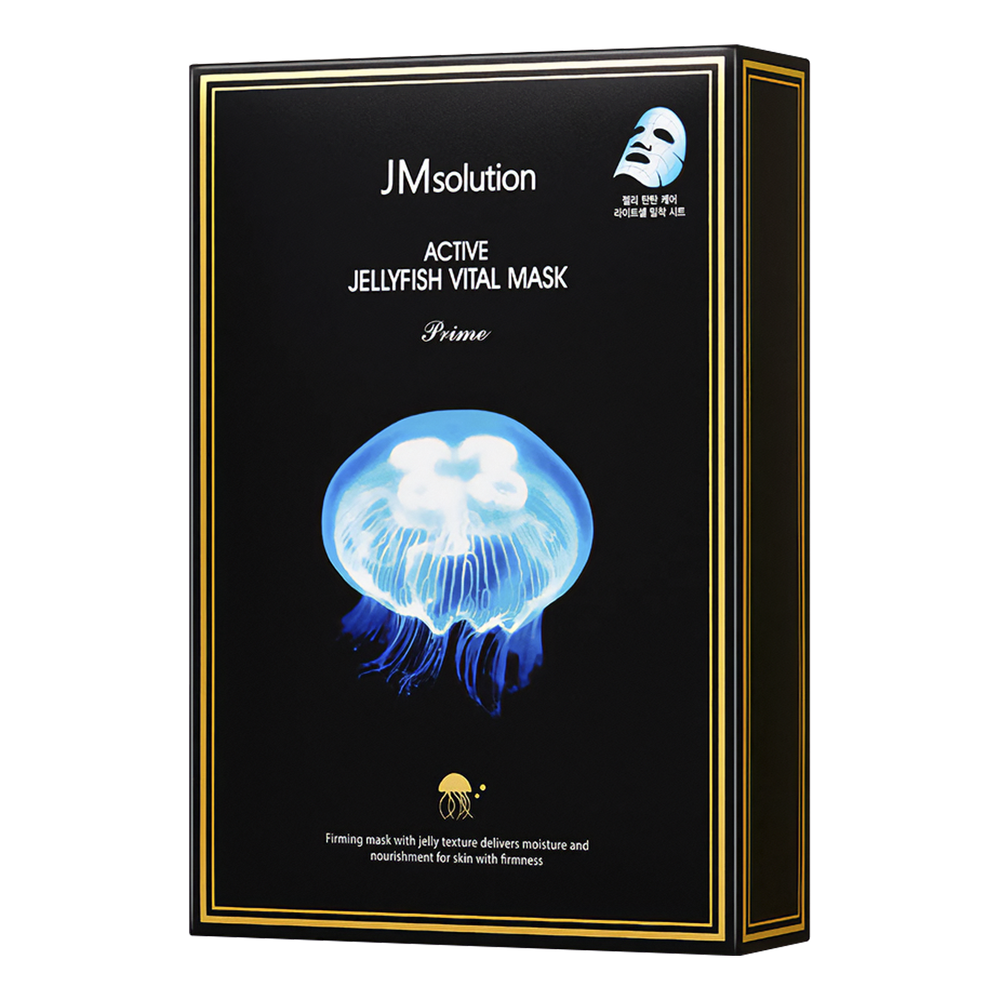 Ультратонкая тканевая маска с экстрактом медузы JMsolution Active Jellyfish Vital Mask Prime