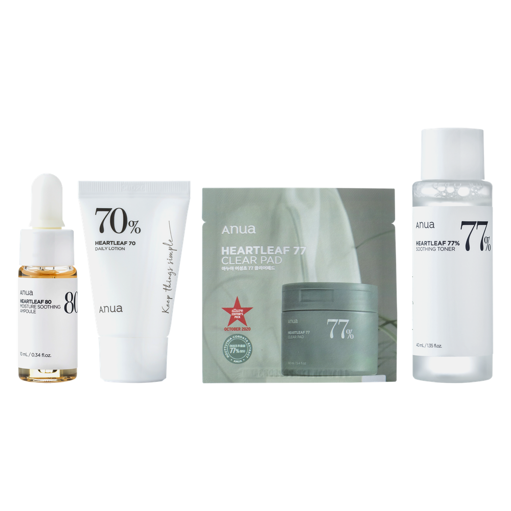 Anua Heartleaf Soothing Trial Kit
