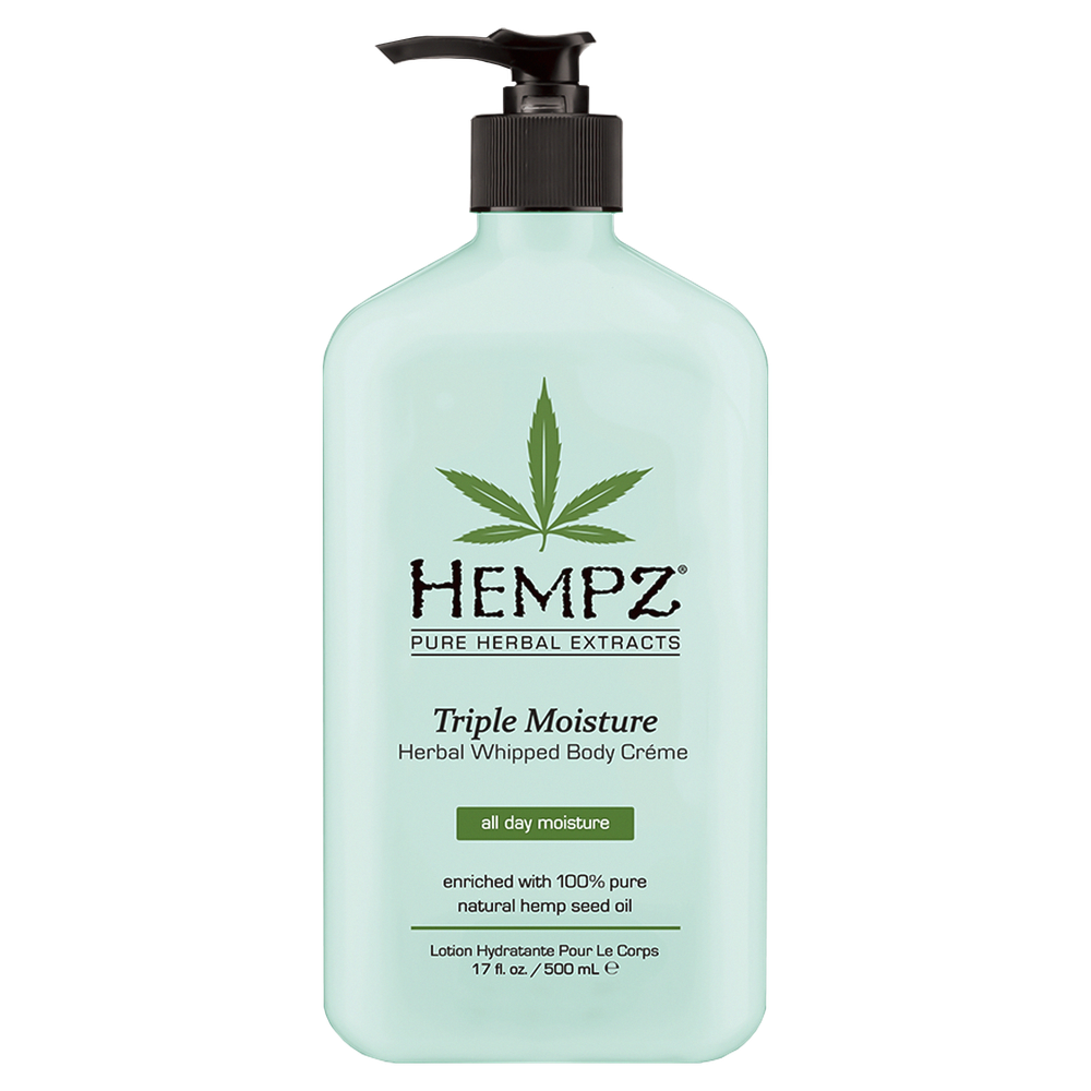 Молочко для тела тройное увлажнение Hempz Body Cream Triple Moisture