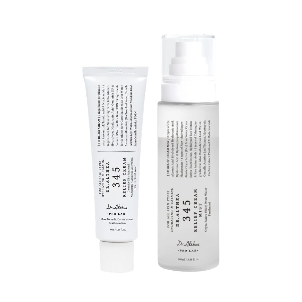 DR.ALTHEA 345 Relief Cream+Mist, 50+100 ml.