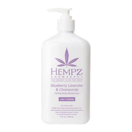 Молочко для тела увлажняющее HEMPZ Blueberry Lavender & Chamomile Herbal Body Moisturizer