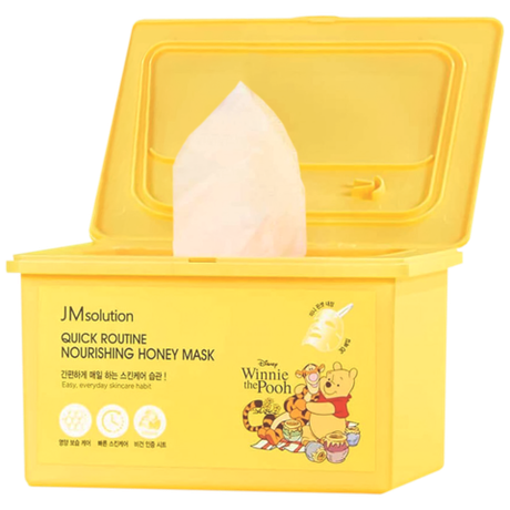 Jm solution набор питательных тканевых масок Quick Routine Nourishing Honey Mask, 30 шт