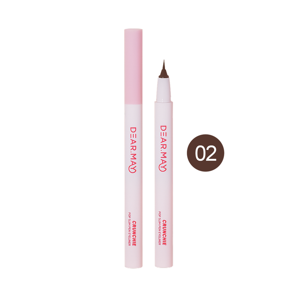 DEARMAY Crunchie Pop Slim Pen Eyeliner 02 Brown, 0.5 g.