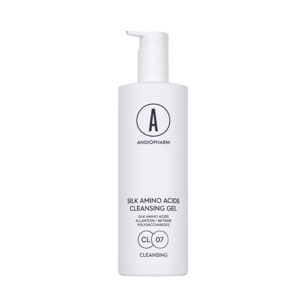 ANGIOPHARM Silk Amino Acids Cleansing Gel, 400 ml.