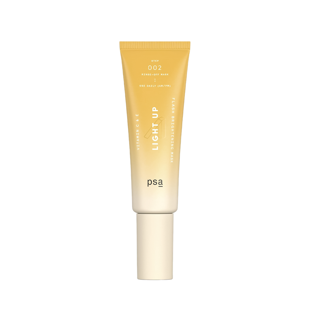 PSA Light Up Vitamin C & E Flash Brightening Mask, 50 ml.