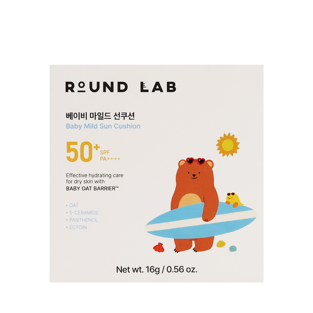 ROUND LAB Baby Mild Sun Cushion SPF 50+ PA++++, 16 g.