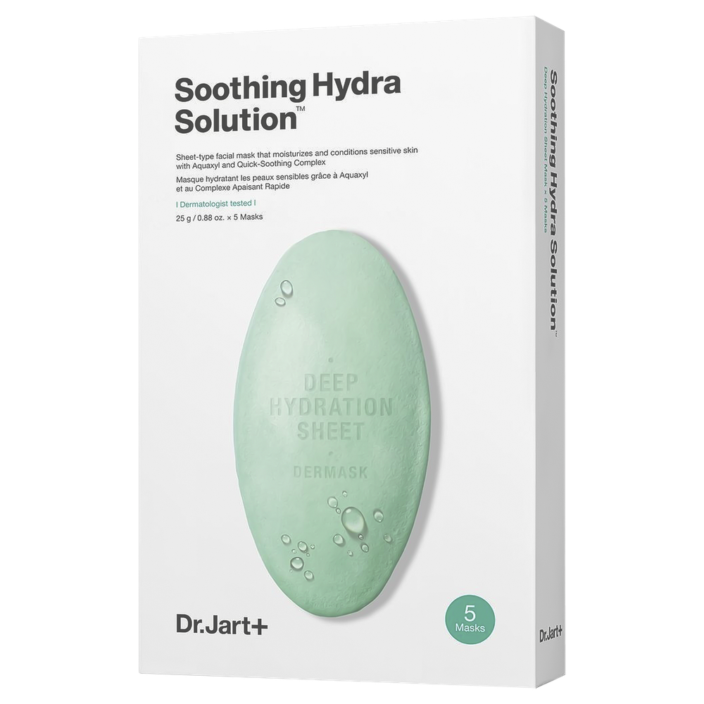 Успокаивающая тканевая маска с алоэ вера Dr.Jart+ Soothing Hydra Solution